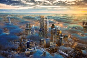 Čína představila vizi 2049: Superinteligence, létající auta a svět řízený AI