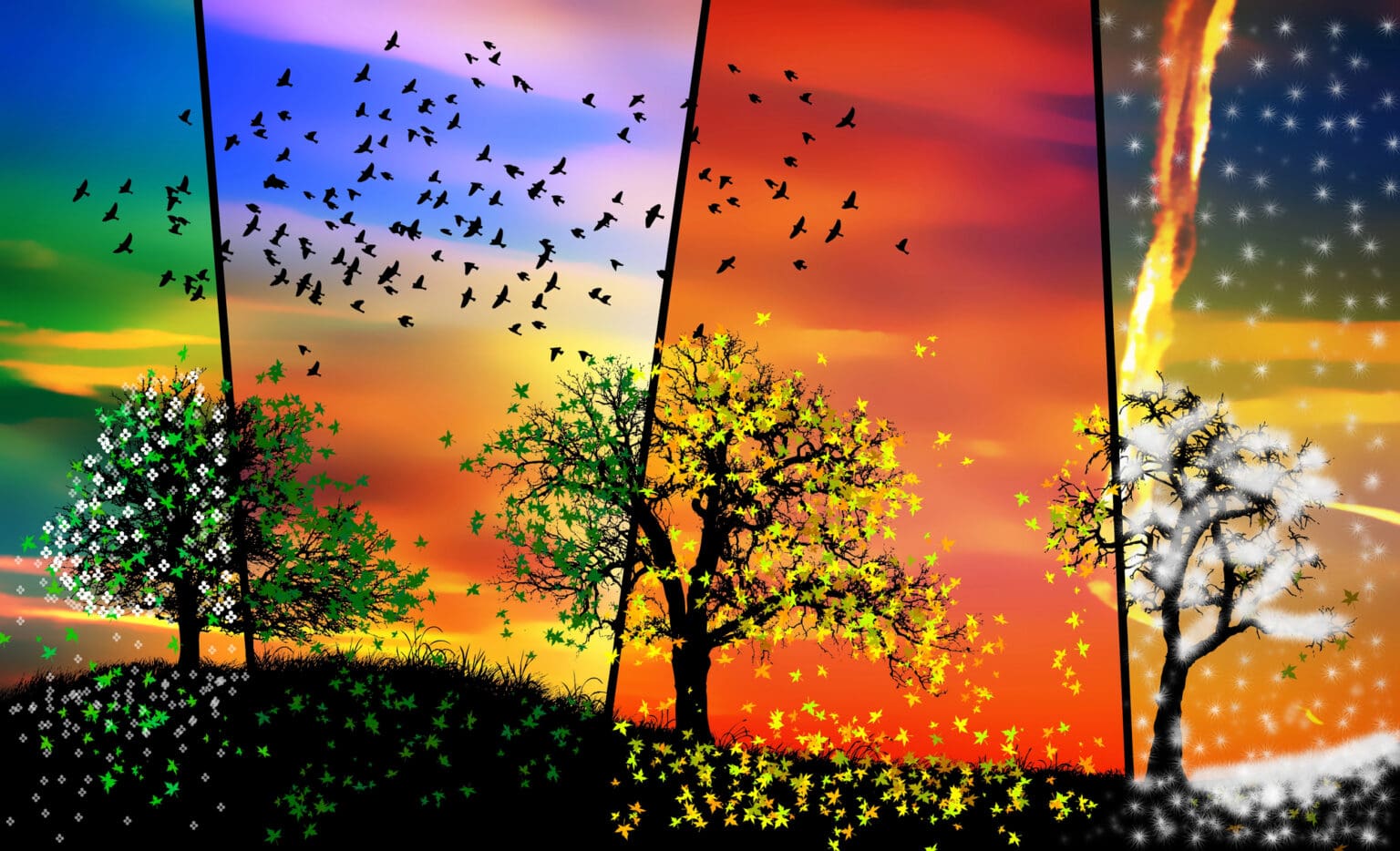 Vědci odhalili, že sezónní cykly růstu vegetace jsou lokálně překvapivě nesynchronizované