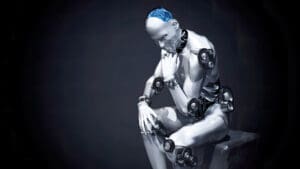 Takto vypadá nejsmutnější robot na světě. Jeho práci sledují tisíce lidí