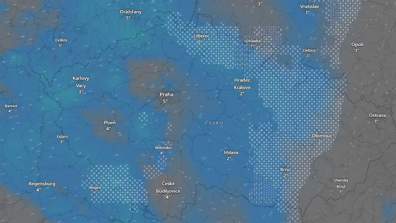 Teplotní propad v příštím týdnu zaskočí: z 13 °C spadneme na pouhých 7 °C