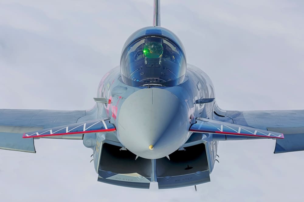 Vzdušná nadvláda se mění: Eurofighter Typhoon dokáže likvidovat malé, autonomní drony