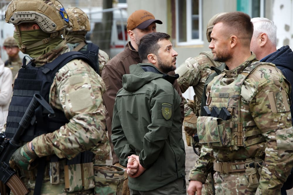Zelenskyj pobouřil Polsko. Vyznamenal jednotku jménem UPA, polští politici zuří