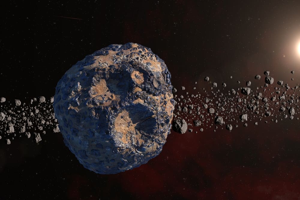 Sonda Psyche jako kosmický cestovatel v čase: Míří k pozůstatkům srážky, která zničila rodící se planetu