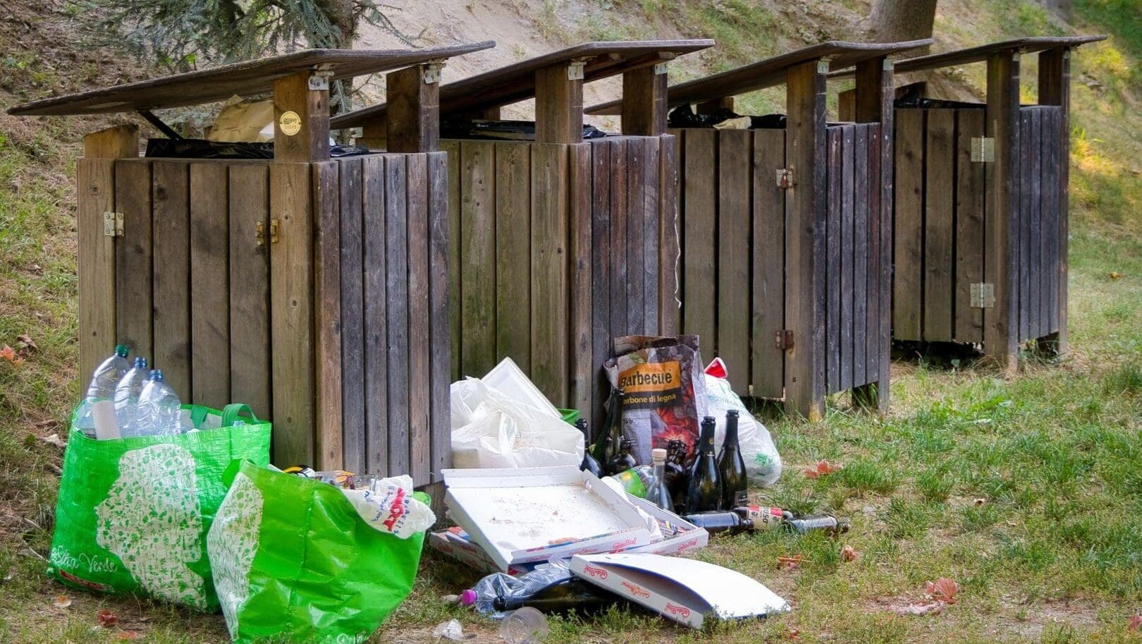 Pražské služby: Třídění v přírodě je povinností, lidé nesmějí plnit malé koše v parcích