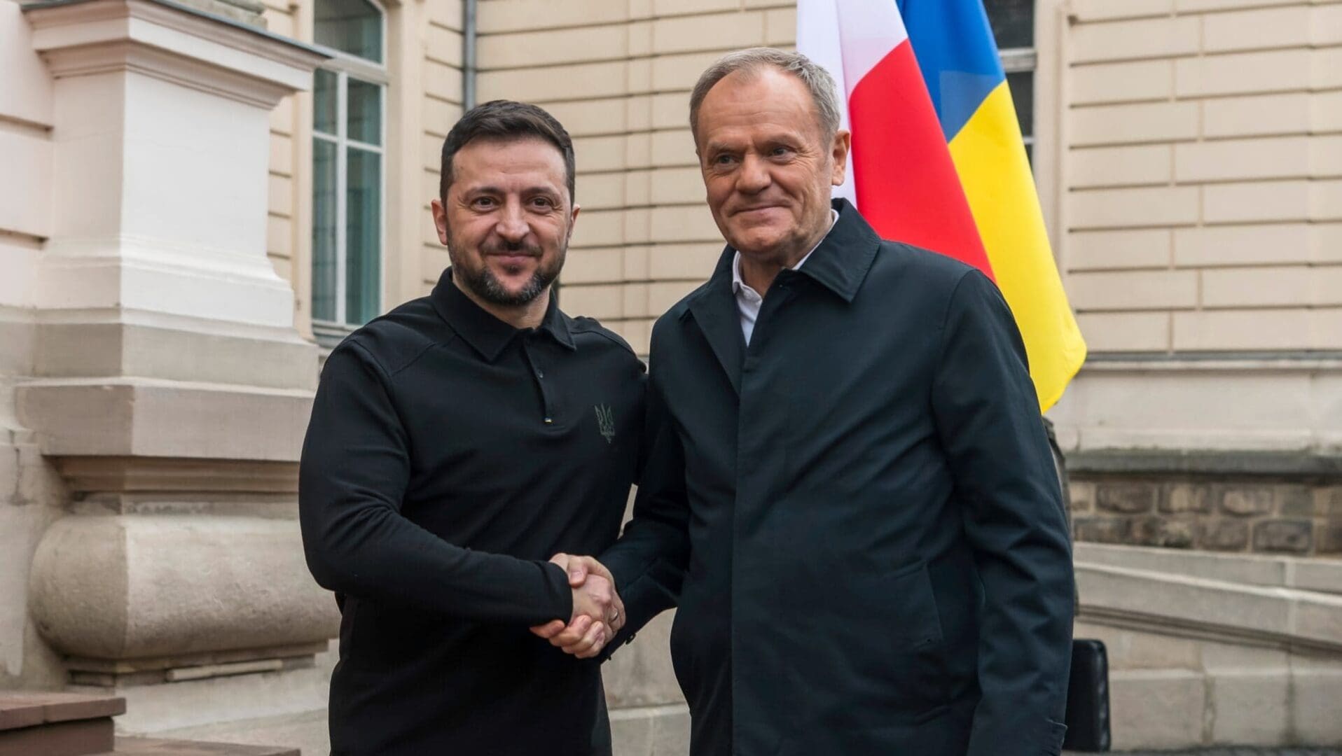 Zhoršující se spory těší jen Putina: Zelenskyj s Tuskem v Lublinu dohodl obnovu aliance