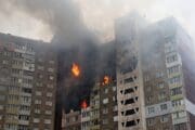 Rusové udeřili na sklady u Kyjeva. Tím ale útok zdaleka neskončil