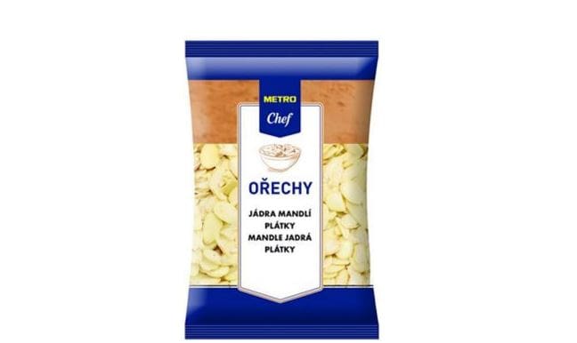 Makro stahuje mandlové lupínky kvůli riziku botulismu. Hygienici varují před konzumací dvou šarží