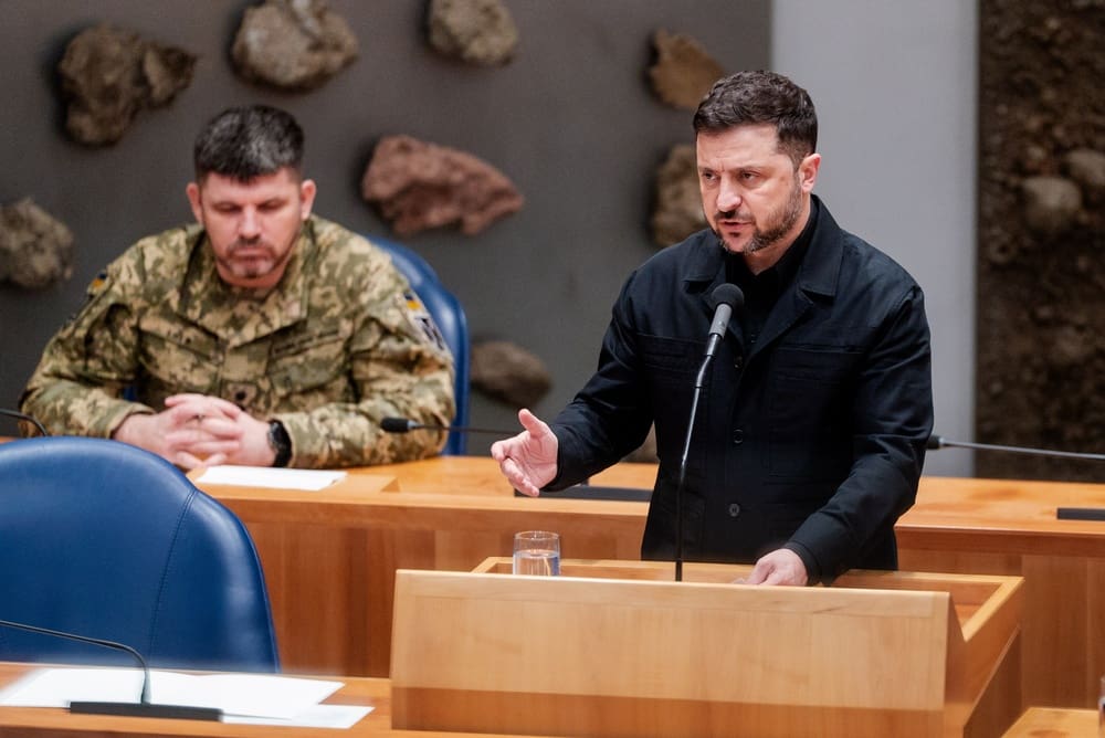 Putinovi nestačí Donbas, chce celou Ukrajinu, varuje Zelenskyj